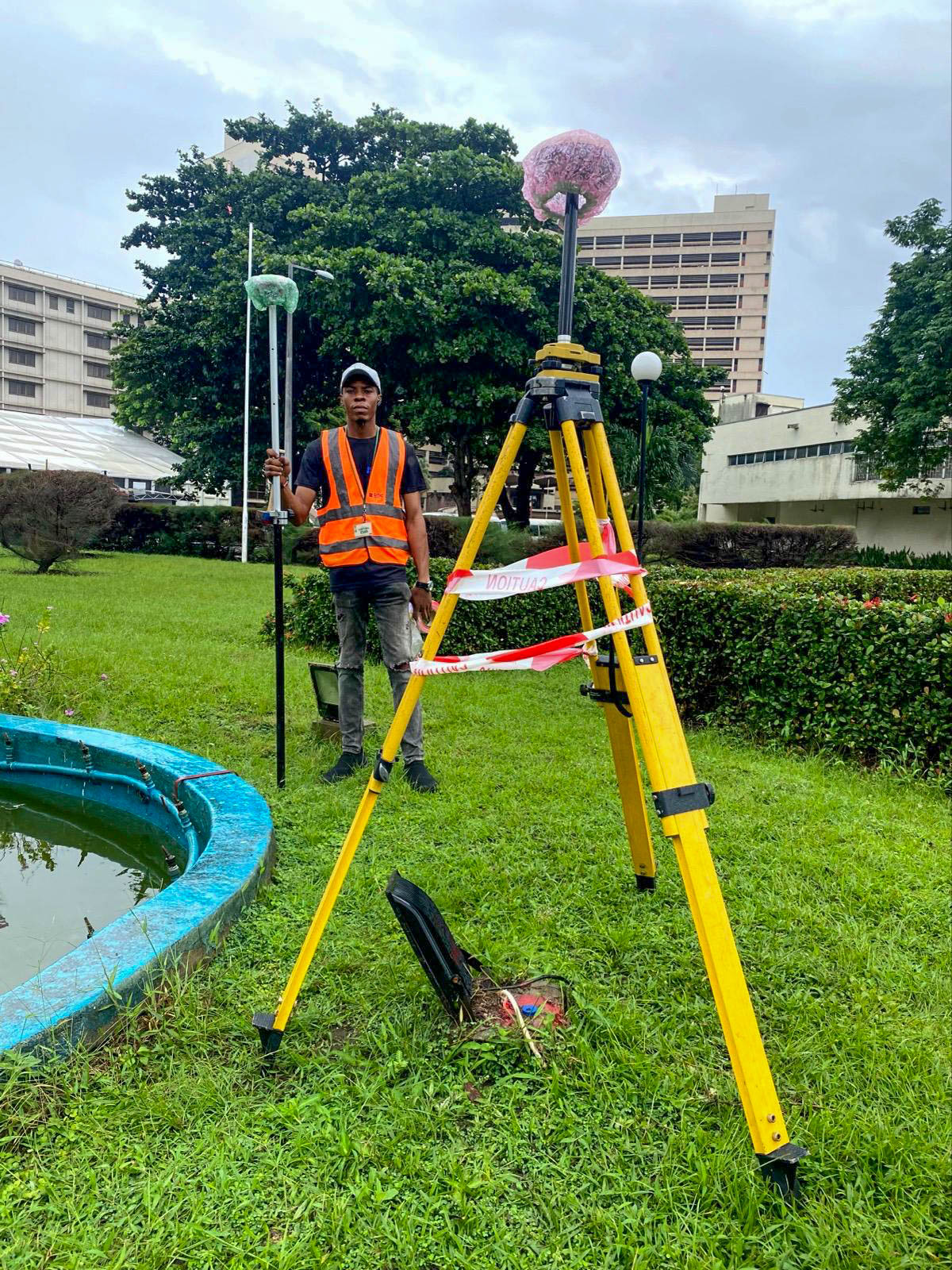 Topographic Survey at Federal Palace - Victoria Island