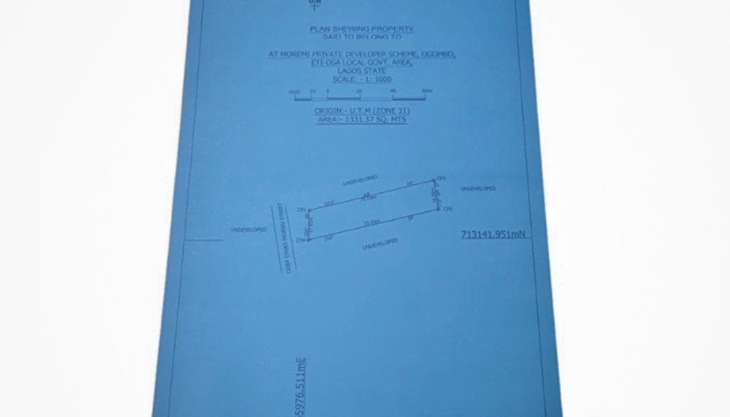 HOW TO SPOT A FAKE SURVEY PLAN BEFORE BUYING LAND IN LAGOS (SO YOU DON’T GET SCAMMED)